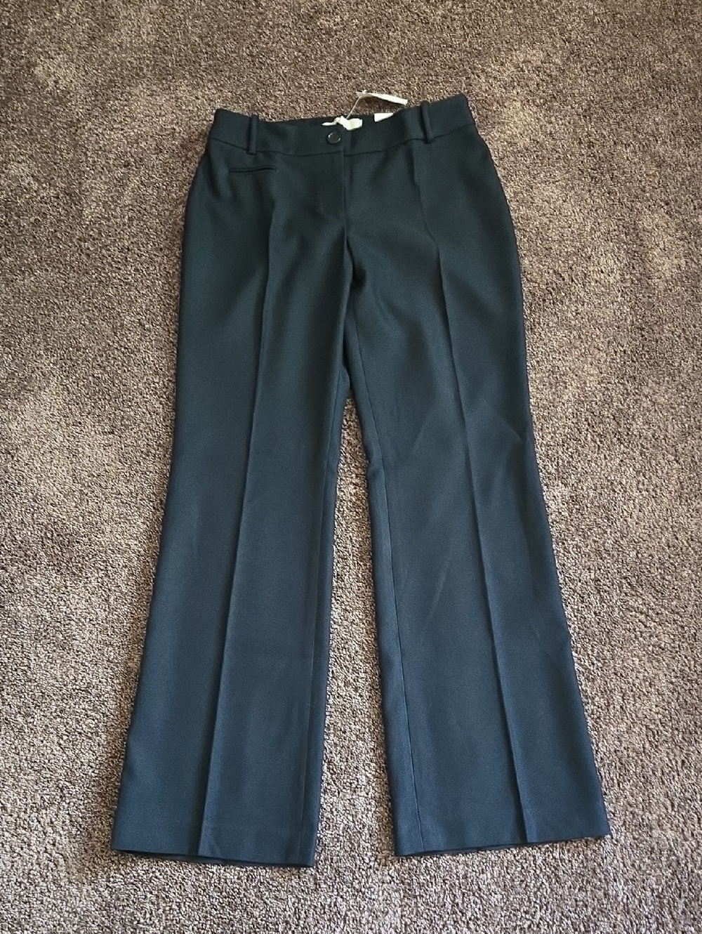 NEW Ann Taylor Loft Navy Blue Julie Curvy Dress Pants 6